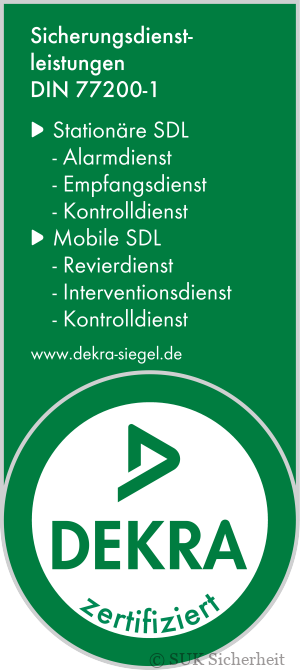 DIN 77200 Zertifikat für Sicherheitsdienstleister Kassel